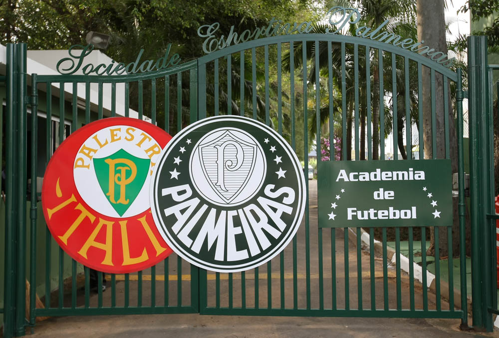 Nova sinalização da Academia de Futebol da SE Palmeiras. São Paulo/SP, Brasil - 09/06/2014. Foto: Cesar Greco / Fotoarena
