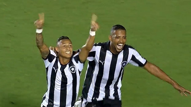 Neilton garante a vitória do Botafogo contra a Cabofriense